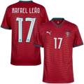 Portugal RAFAEL LEÃO #17 Home World Cup 2026 Jersey Red Men's