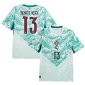 Portugal RENATO VEIGA #13 Away World Cup 2026 Jersey White & Blue Men's