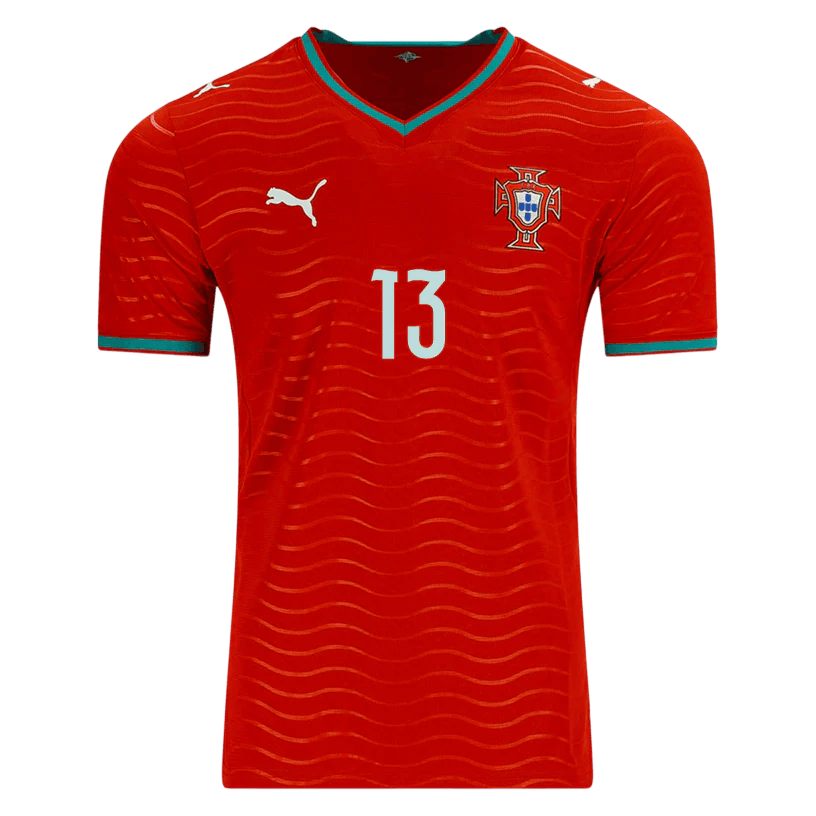 Portugal RENATO VEIGA #13 Home World Cup 2026 Jersey Red Men's
