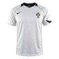 Portugal Retro Away Jersey 2004 White Men's