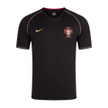 Portugal Retro Away Jersey 2006 Black Men's