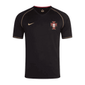 Portugal Retro Away Jersey 2006 Black Men's