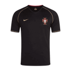 Portugal Retro Away Jersey 2006 Black Men's