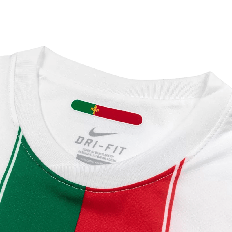 Portugal Retro Away Jersey 2010 White Men's