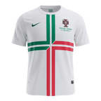 Portugal Retro Away Jersey 2012 White Men's