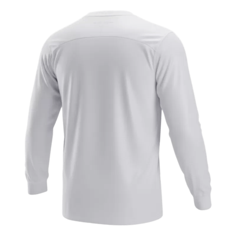 Portugal Retro Away Long Sleeve Jersey 2012 White Men's