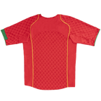 Portugal Retro Home Jersey 2004 Red Men's