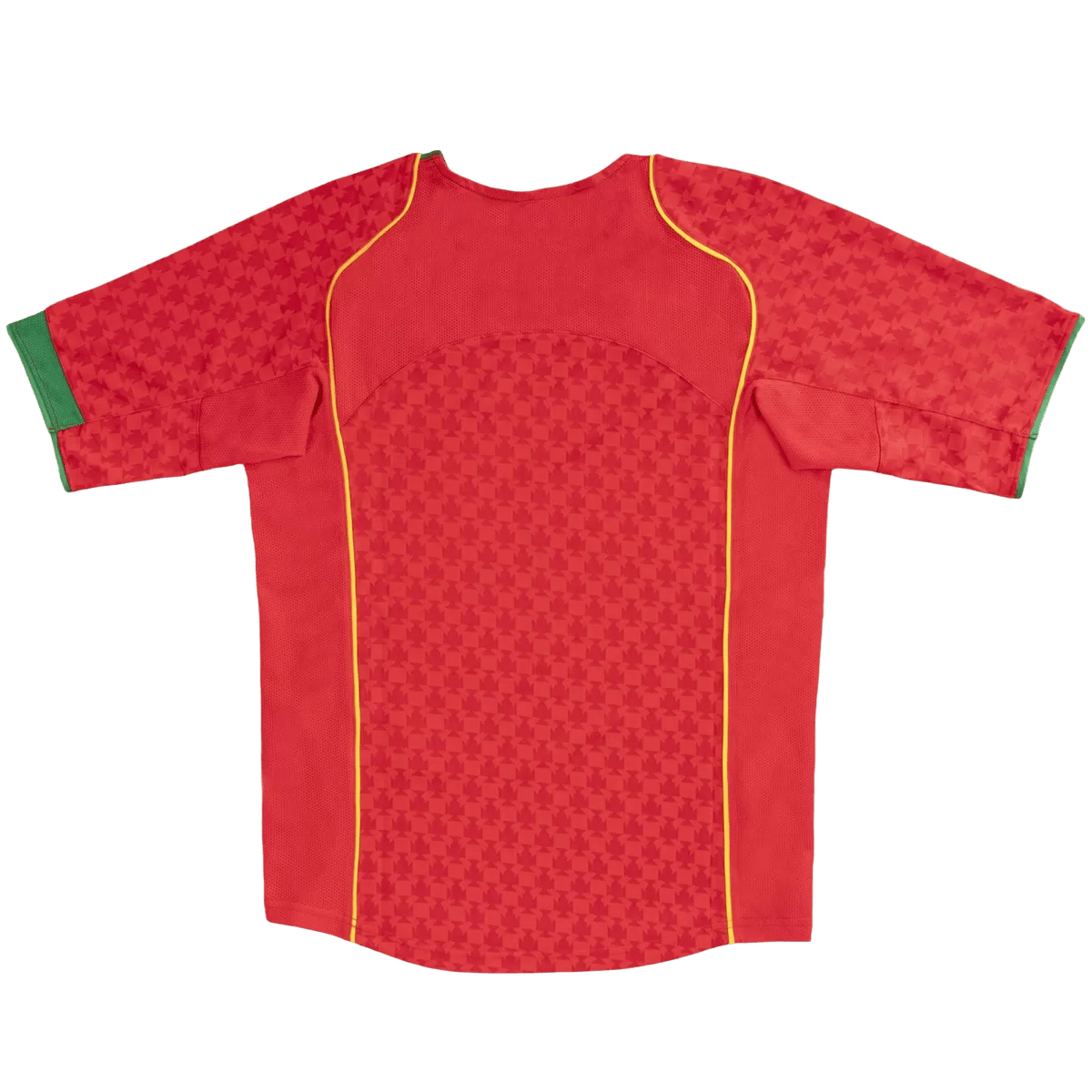 Portugal Retro Home Jersey 2004 Red Men's