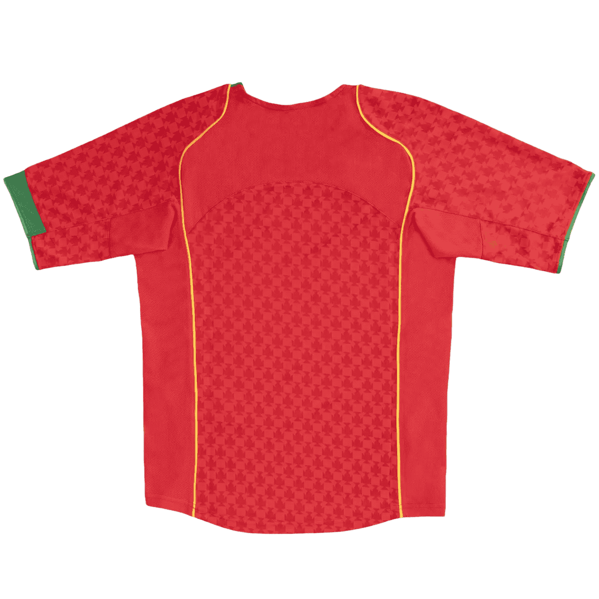 Portugal Retro Home Jersey 2004 Red Men's