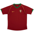 Portugal Retro Home Jersey 2006 Red Men's