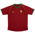 Portugal Retro Home Jersey 2006 Red Men's