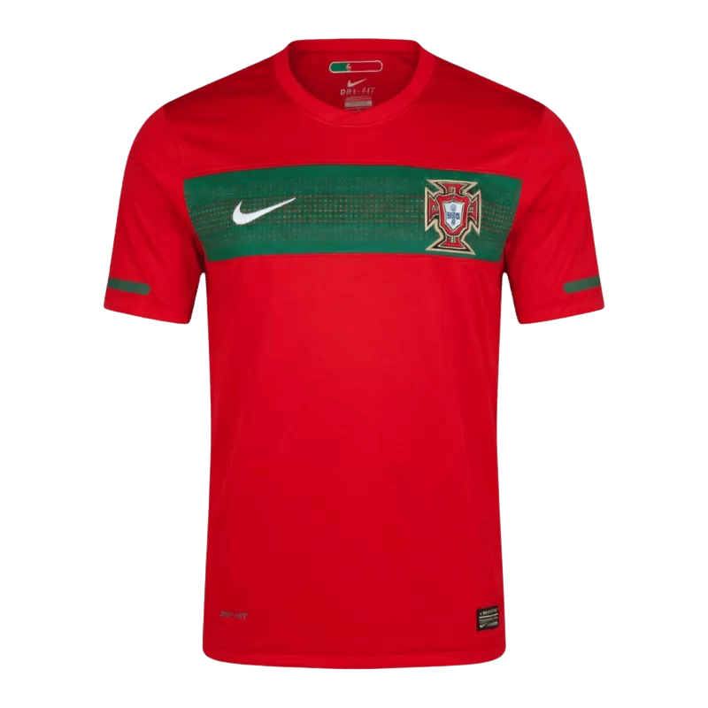 Portugal Retro Home Jersey 2010 Red Men's