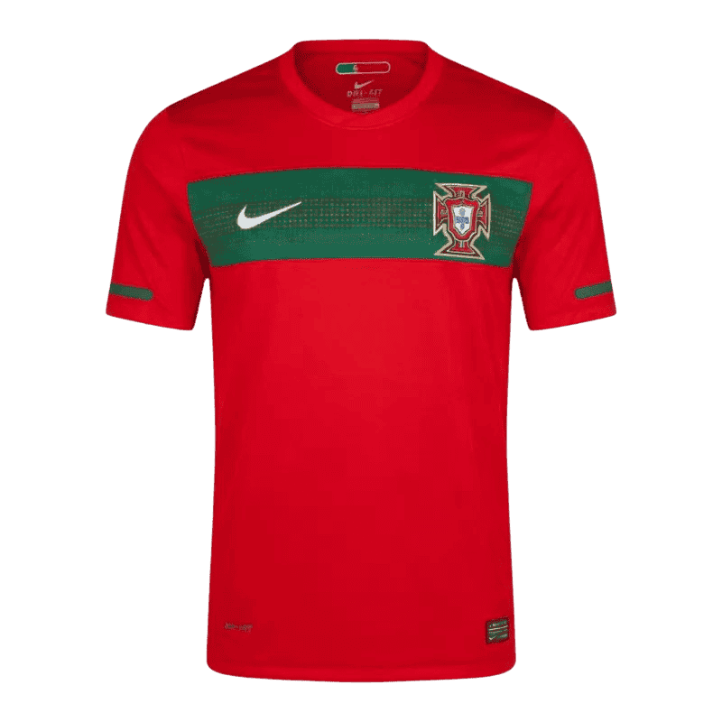 Portugal Retro Home Jersey 2010 Red Men's