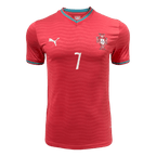 Portugal RONALDO #7 Home World Cup 2026 Jersey Player's Version Red Men's