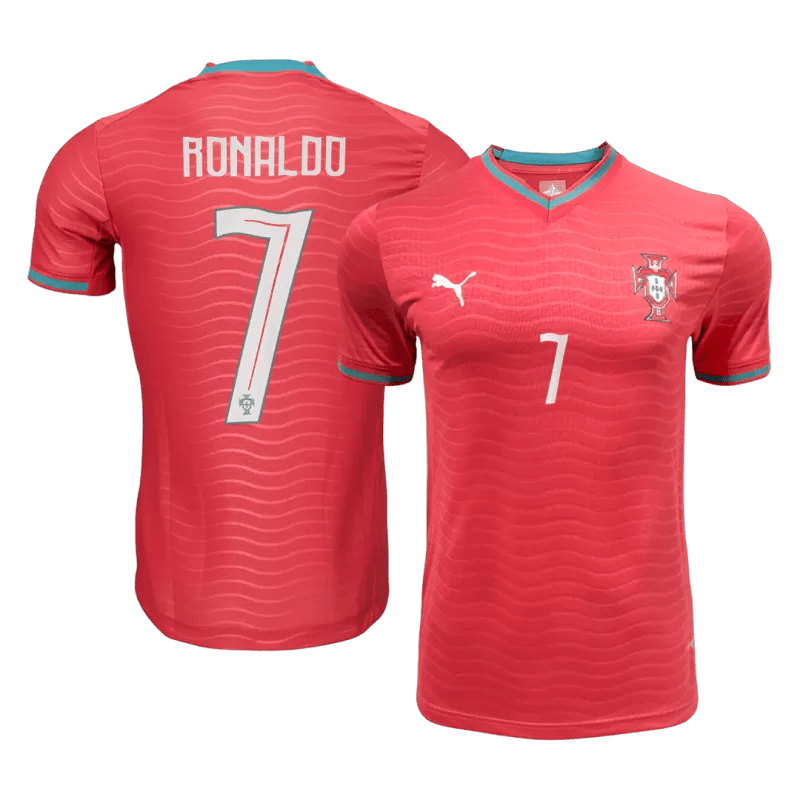 Portugal RONALDO #7 Home World Cup 2026 Jersey Player's Version Red Men's
