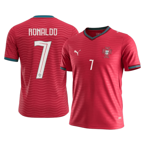 Portugal RONALDO #7 Home World Cup 2026 Jersey Red Men's