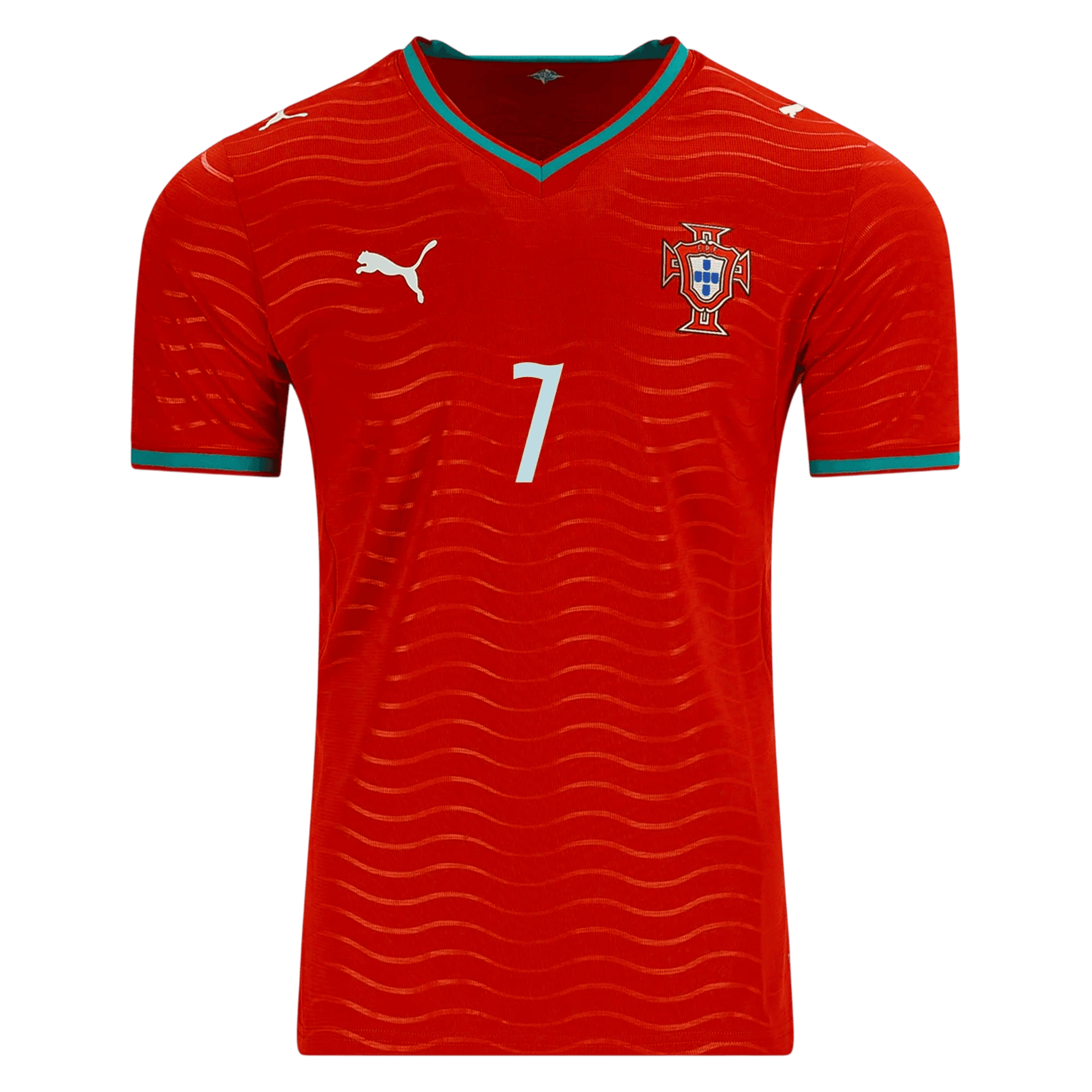 Portugal RONALDO #7 Home World Cup 2026 Jersey Red Men's