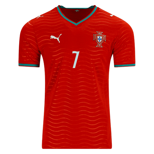 Portugal RONALDO #7 Home World Cup 2026 Jersey Red Men's