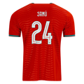 Portugal SAMU #24 Home World Cup 2026 Jersey Red Men's