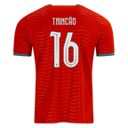 Portugal TRINCAO #16 Home World Cup 2026 Jersey Red Men's