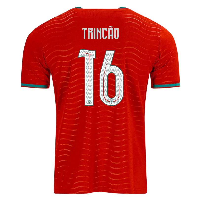 Portugal TRINCAO #16 Home World Cup 2026 Jersey Red Men's