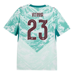 Portugal VITINHA #23 Away World Cup 2026 Jersey White & Blue Men's