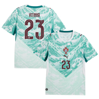Portugal VITINHA #23 Away World Cup 2026 Jersey White & Blue Men's