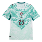 Portugal VITINHA #23 Away World Cup 2026 Jersey White & Blue Men's