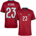 Portugal VITINHA #23 Home World Cup 2026 Jersey Red Men's