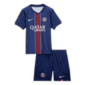 PSG Home 2025/26 Kit Navy Blue Kids