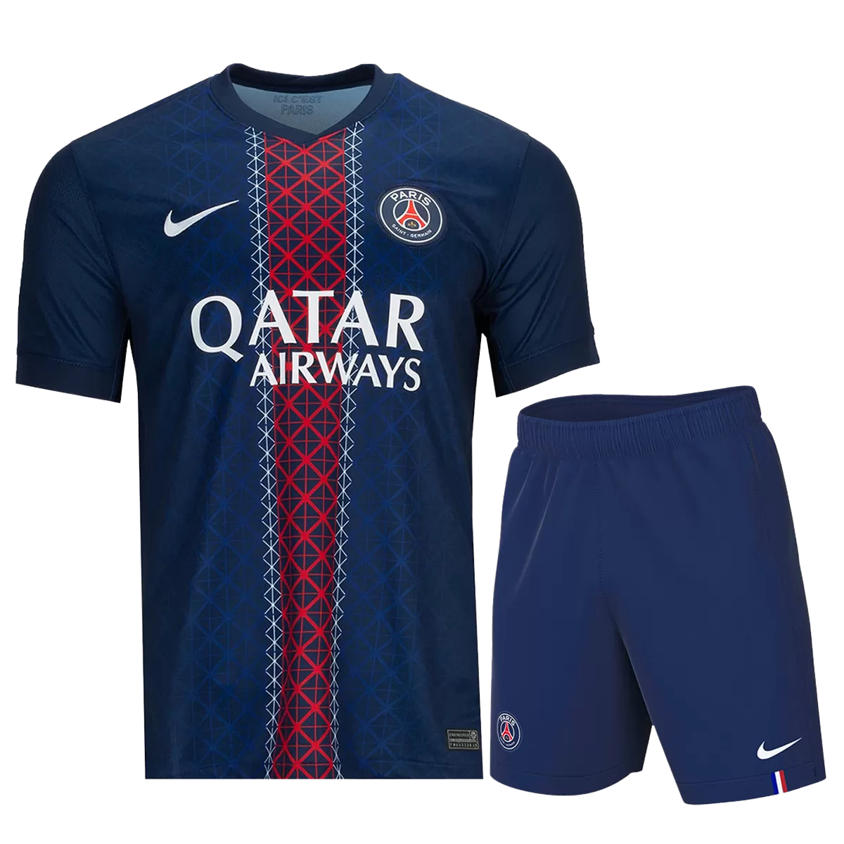 PSG Home 2025/26 Kit Navy Blue Men's