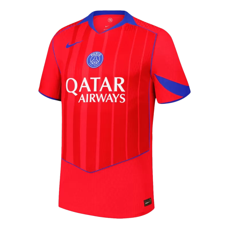 PSG Third 2025/26 Jersey Player's Version Red Men's