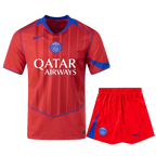 PSG Third 2025/26 Kit Red Men's
