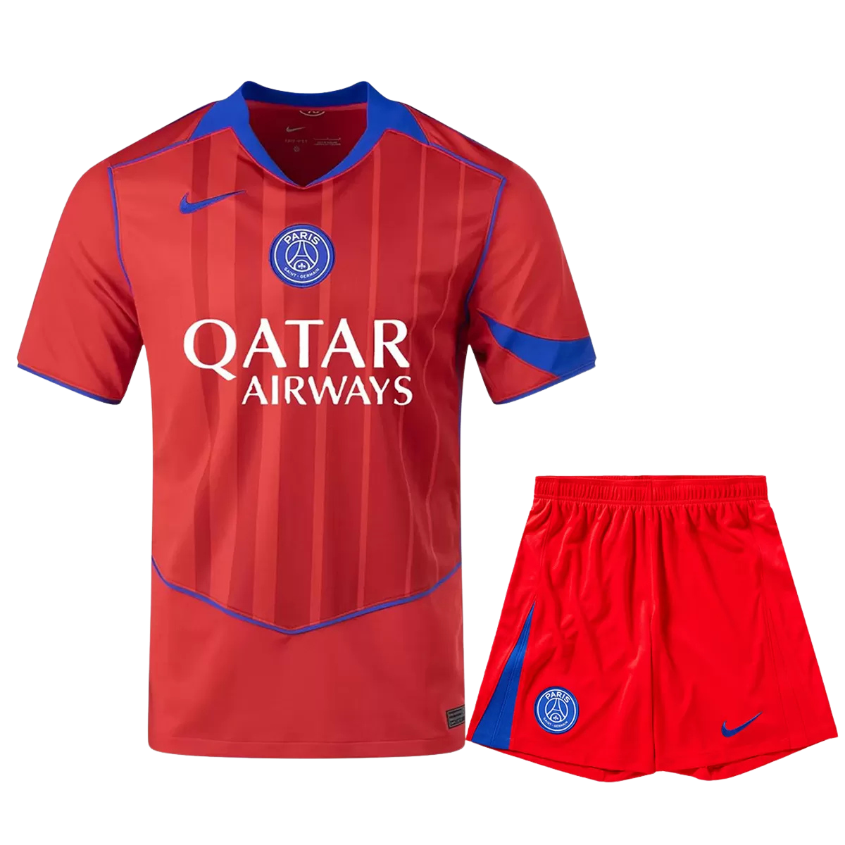 PSG Third 2025/26 Kit Red Men's