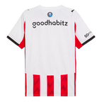 PSV Home 2025/26 Jersey Red & White Men's