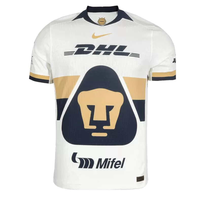 Pumas UNAM Home 2025/26 Jersey Player's Version White Men's