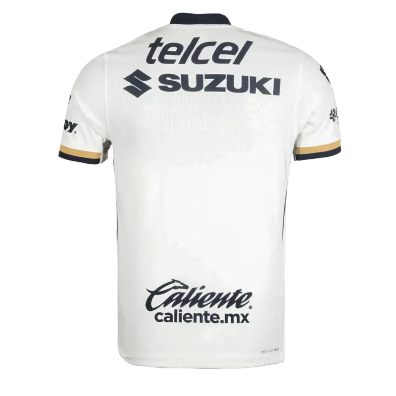 Pumas UNAM Home 2025/26 Jersey Player's Version White Men's