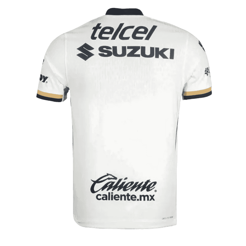 Pumas UNAM Home 2025/26 Jersey Player's Version White Men's