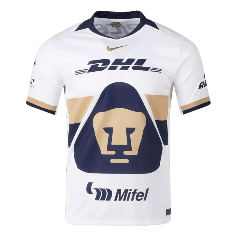 Pumas UNAM Home 2025/26 Jersey White Men's