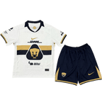 Pumas UNAM Home 2025/26 Kit White Kids