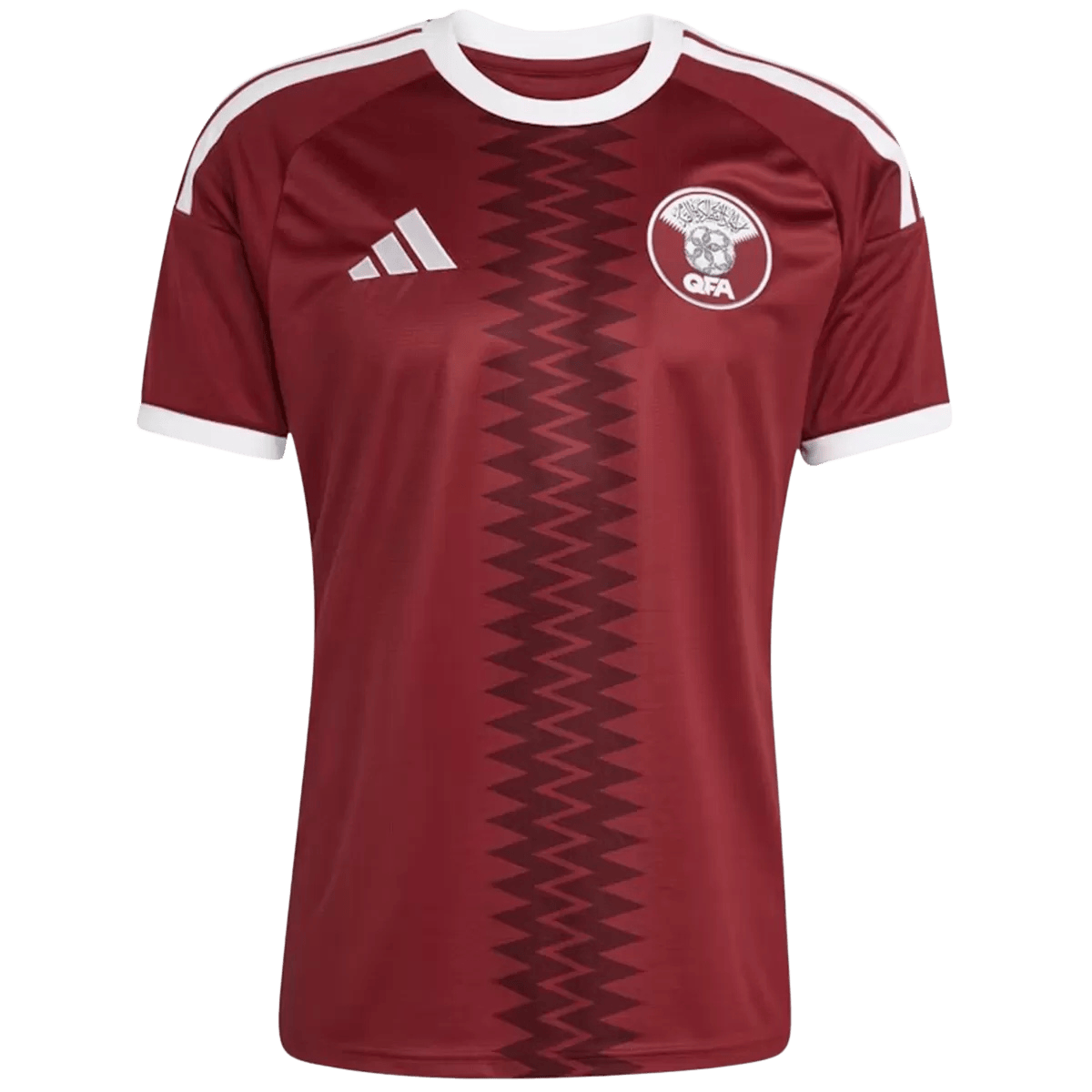 Qatar Home World Cup 2026 Jersey Dark Red Men's