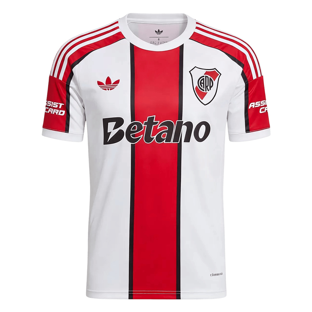 River Plate Away 2026/27 Jersey White & Red Men's