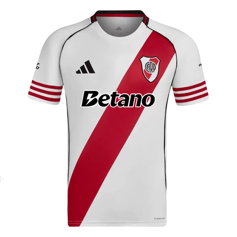 River Plate Home 2025/26 Jersey Red & White Men's