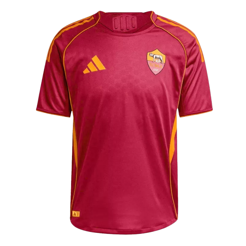 Roma Home 2025/26 Jersey Player's Version Red Men's