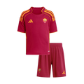 Roma Home 2025/26 Kit Red Kids