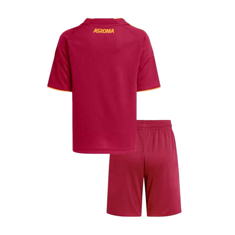 Roma Home 2025/26 Kit Red Kids