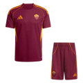 Roma Home 2025/26 Kit Red Men's