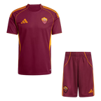 Roma Home 2025/26 Kit Red Men's