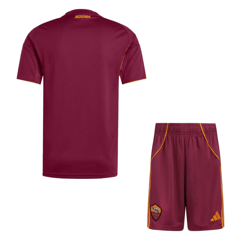 Roma Home 2025/26 Kit Red Men's