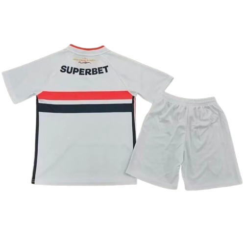 Sao Paulo FC Away 2026/27 Kit White Kids